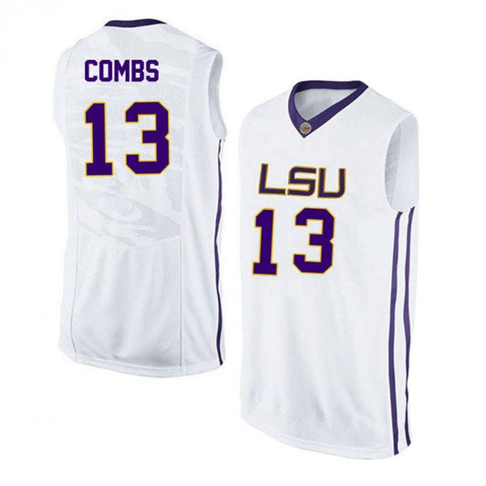 NCAAB Jeremy Combs LSU Tigers 13 Jersey