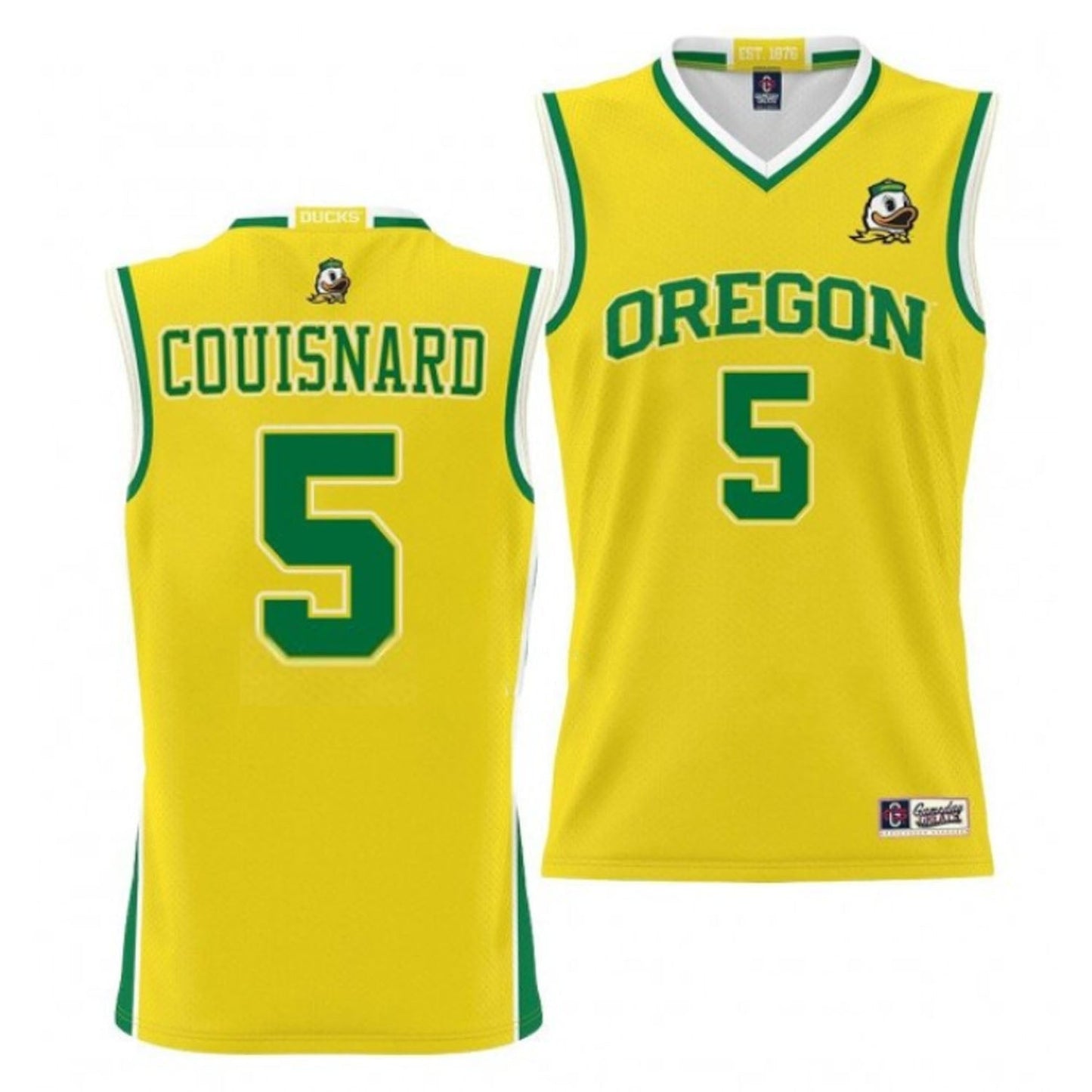 NCAAB Jermaine Couisnard Oregon Ducks 5 Jersey