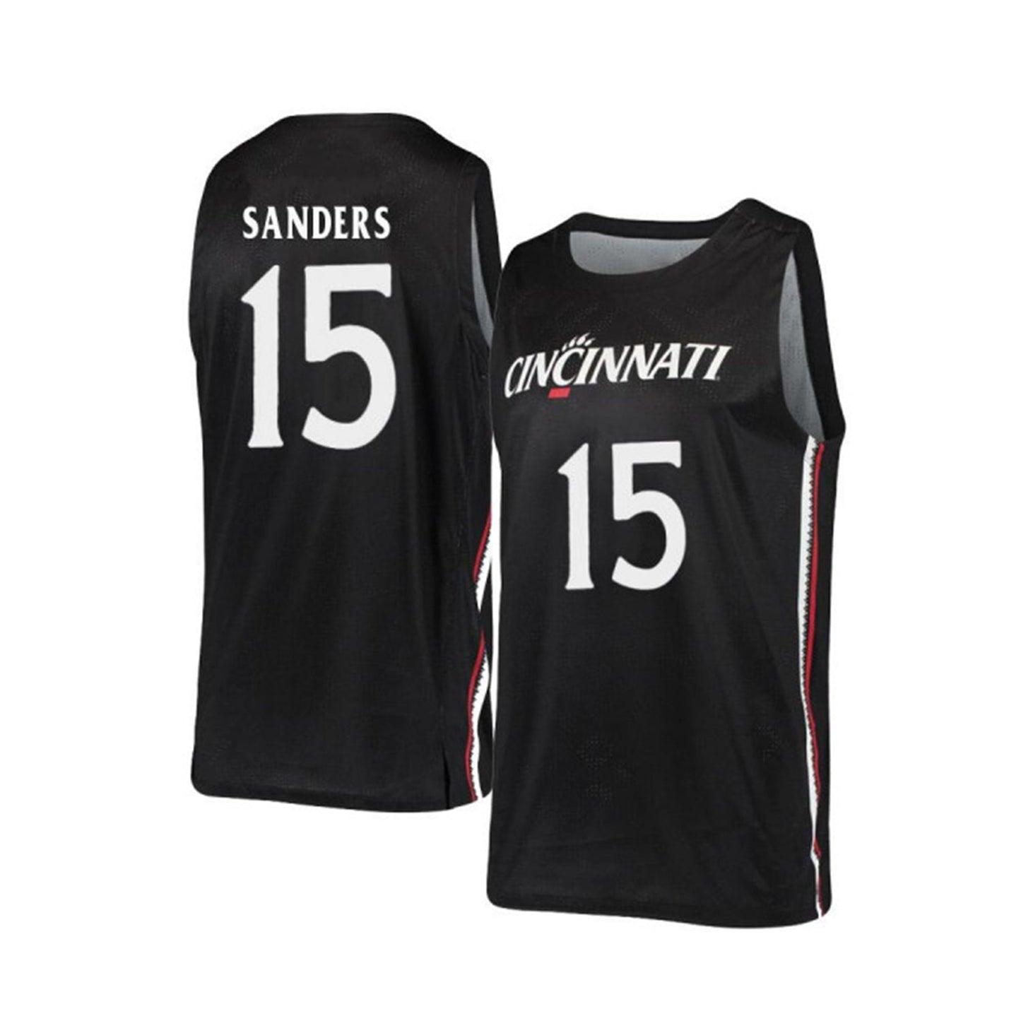 NCAAB Jermaine Sanders Cincinnati Bearcats 15 Jersey