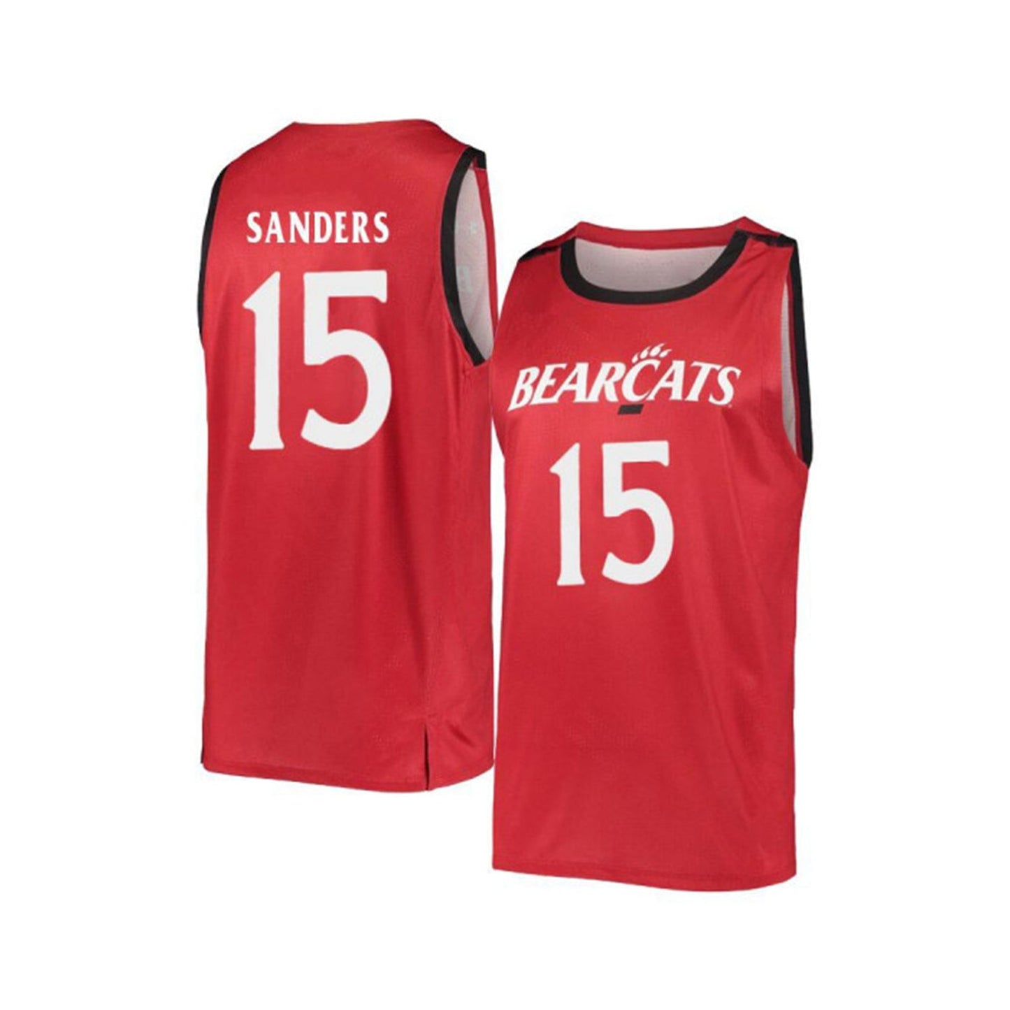 NCAAB Jermaine Sanders Cincinnati Bearcats 15 Jersey
