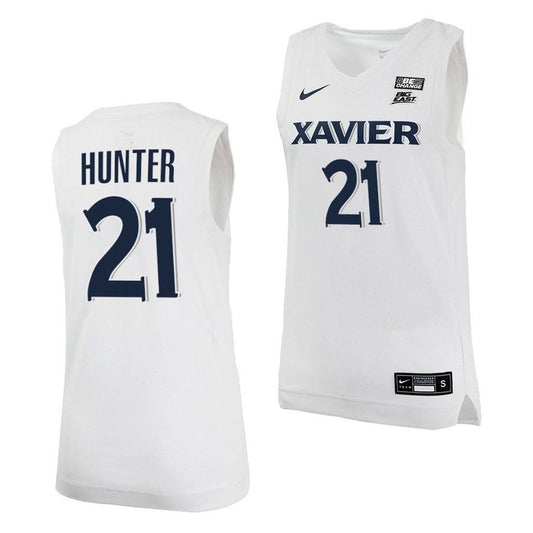 NCAAB Jerome Hunter Xavier Musketeers 21 Jersey