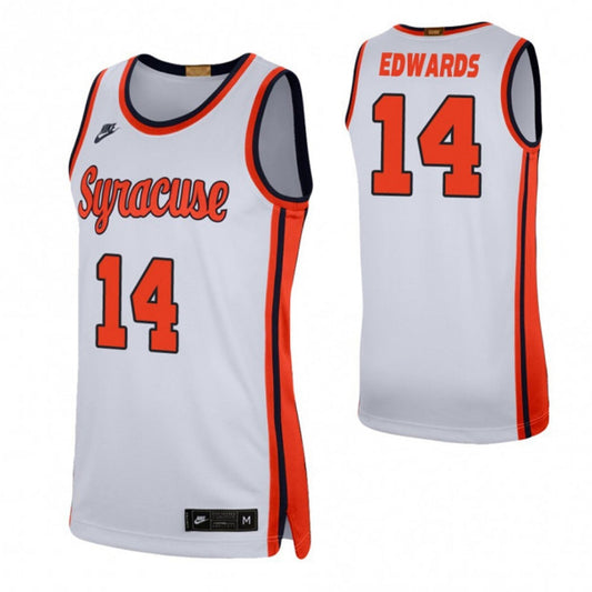 NCAAB Jesse Edwards Syracuse Orange 14 Jersey