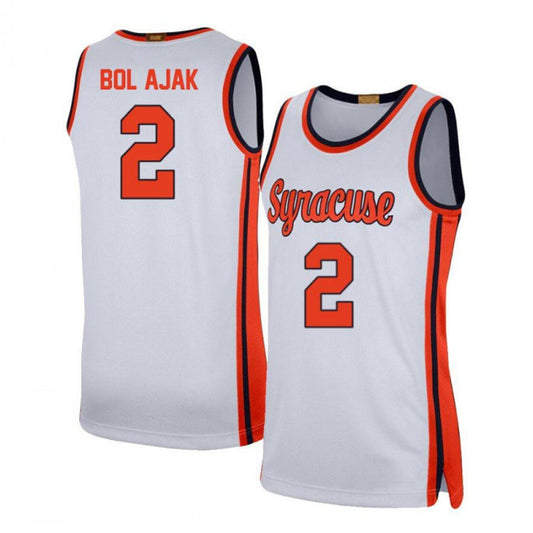 NCAAB John Bol Ajak Syracuse Orange 2 Jersey
