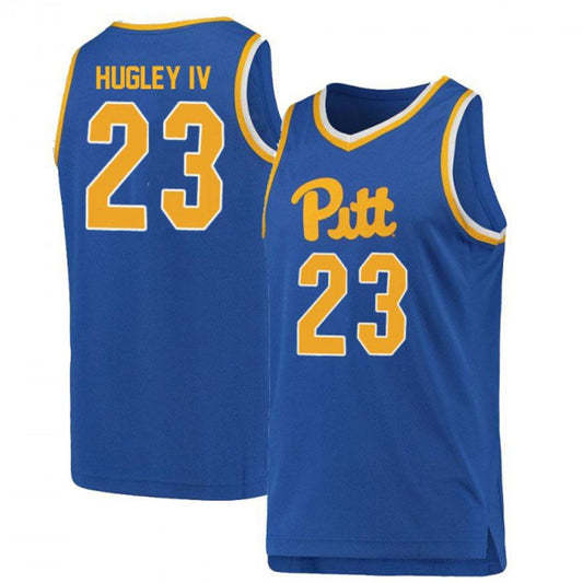 NCAAB John Hugley IV Pittsburgh Panthers 23 Jersey