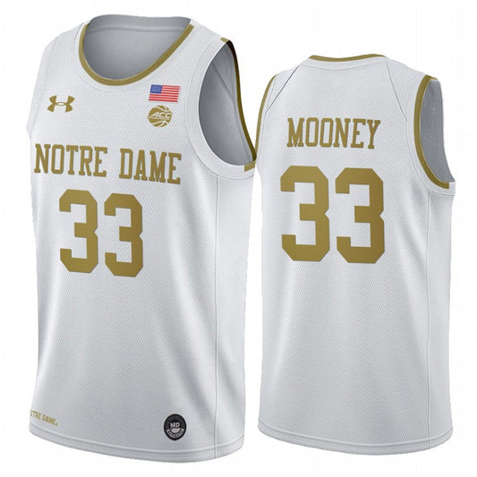 NCAAB John Mooney Notre Dame Fighting Irish 33 Jersey
