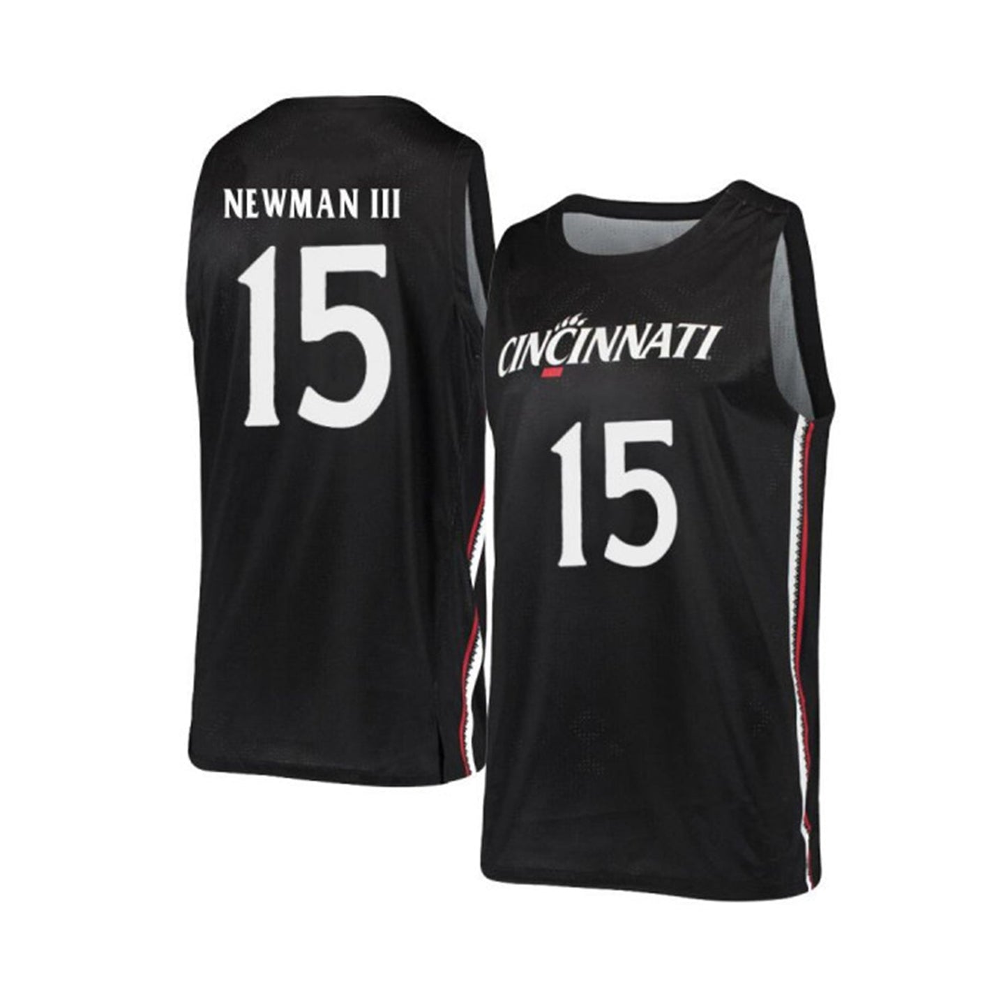 NCAAB John Newman Cincinnati Bearcats 15 Jersey