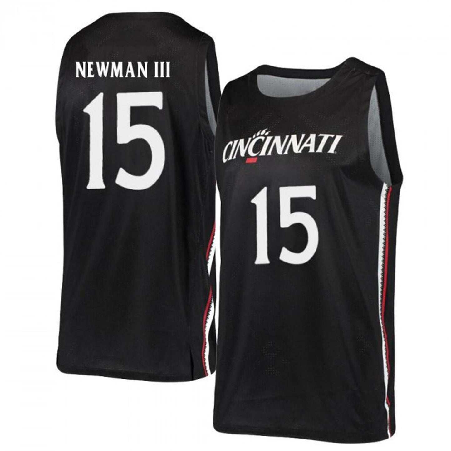 NCAAB John Newman III Cincinnati Bearcats 15 Jersey