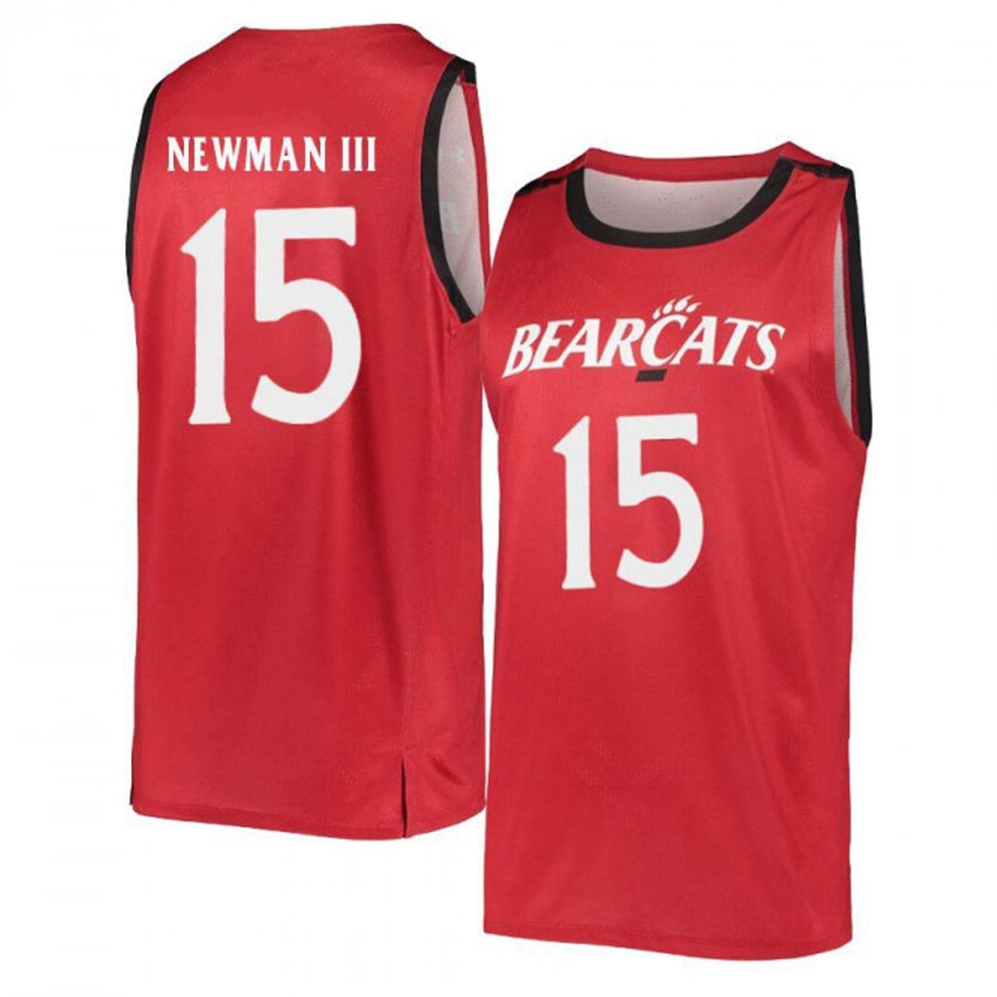 NCAAB John Newman III Cincinnati Bearcats 15 Jersey