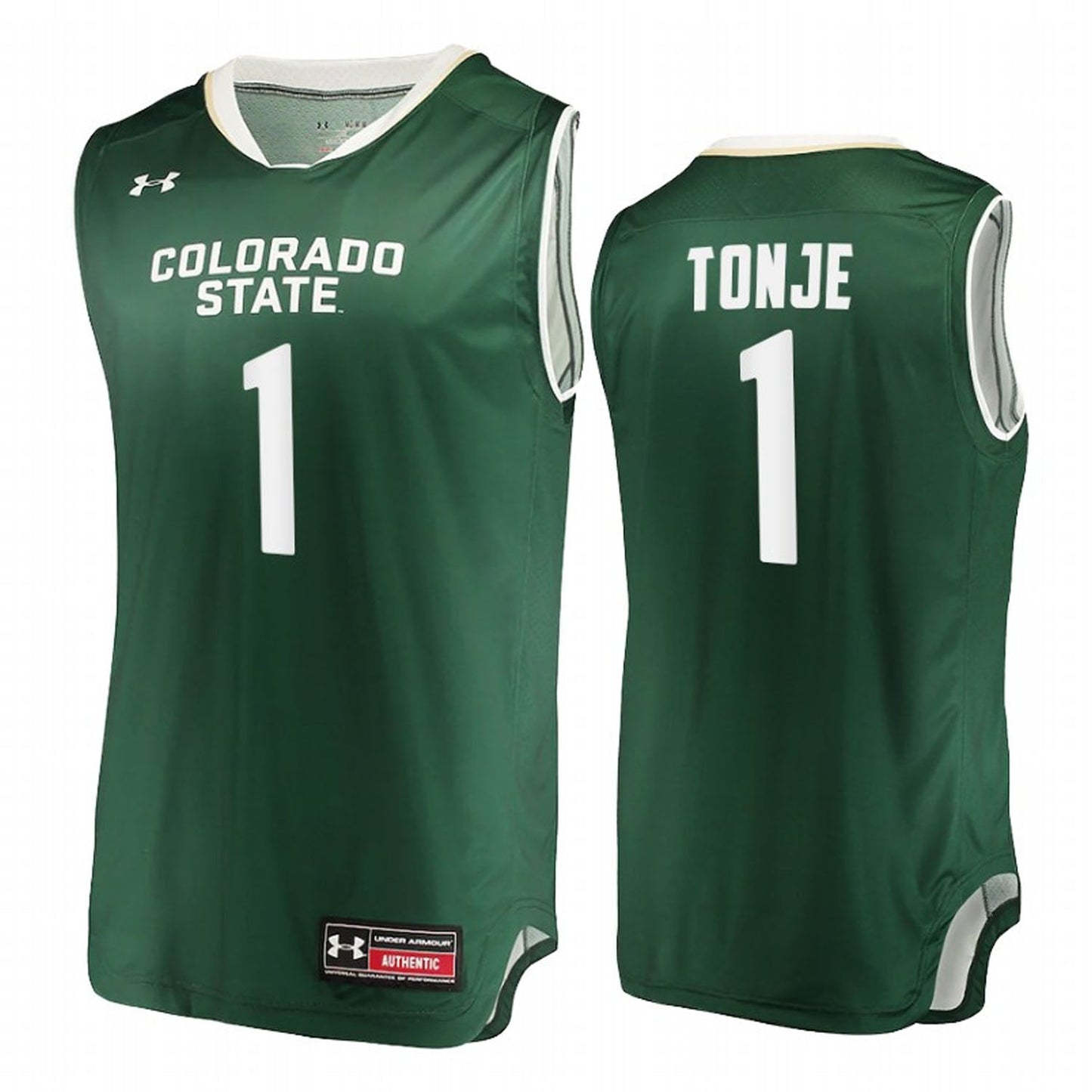 NCAAB John Tonje Colorado State Rams 1 Jersey