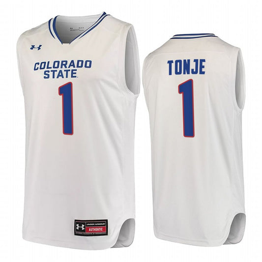 NCAAB John Tonje Colorado State Rams 1 Jersey
