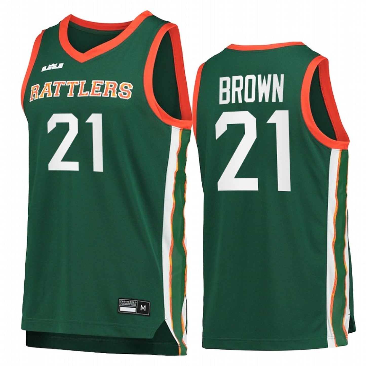NCAAB Johnny Brown FAMU Rattlers 21 Jersey