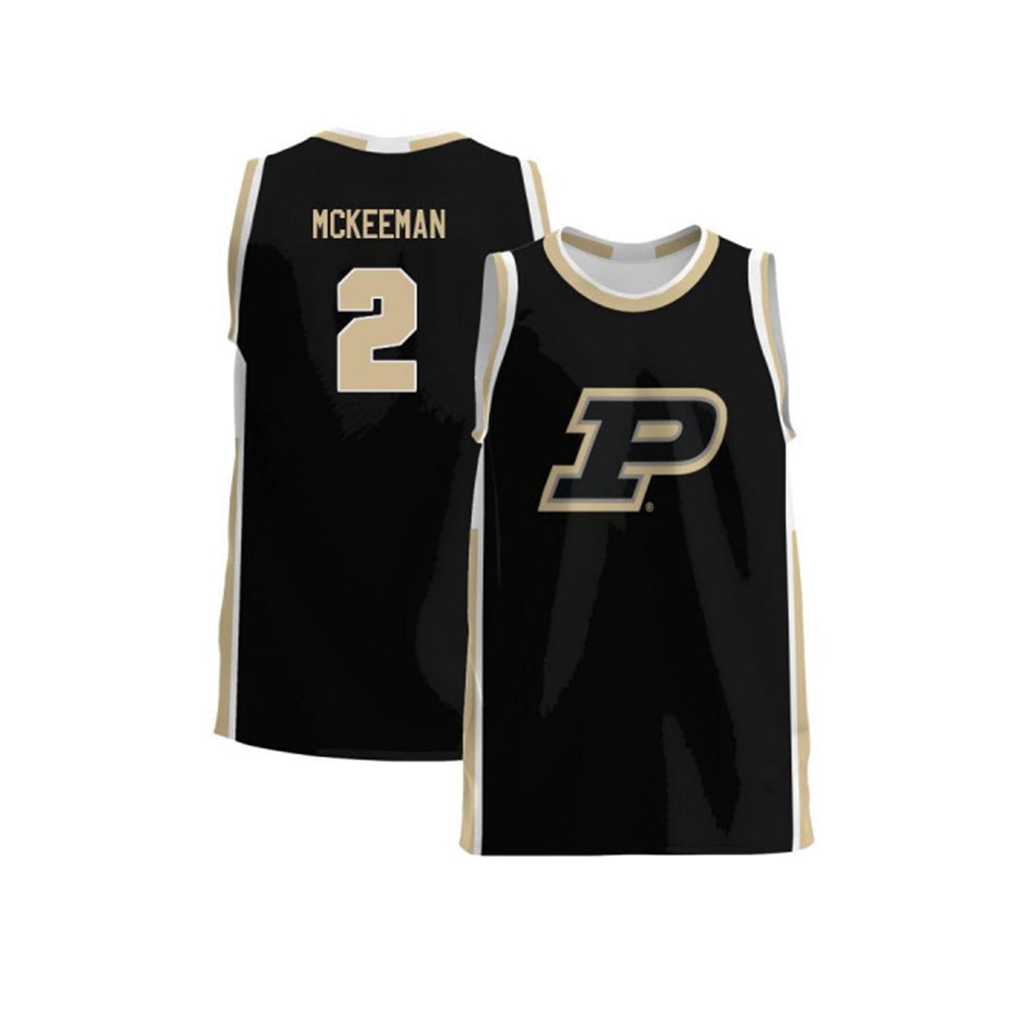 NCAAB Jon Mckeeman Purdue Boilermakers 2 Jersey