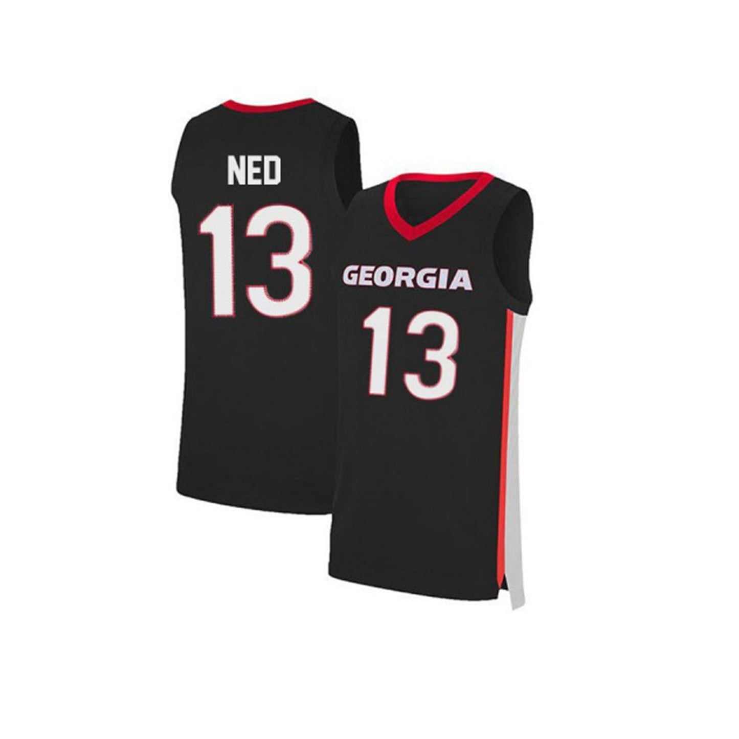 NCAAB Jonarthan Ned Georgia Bulldogs 13 Jersey