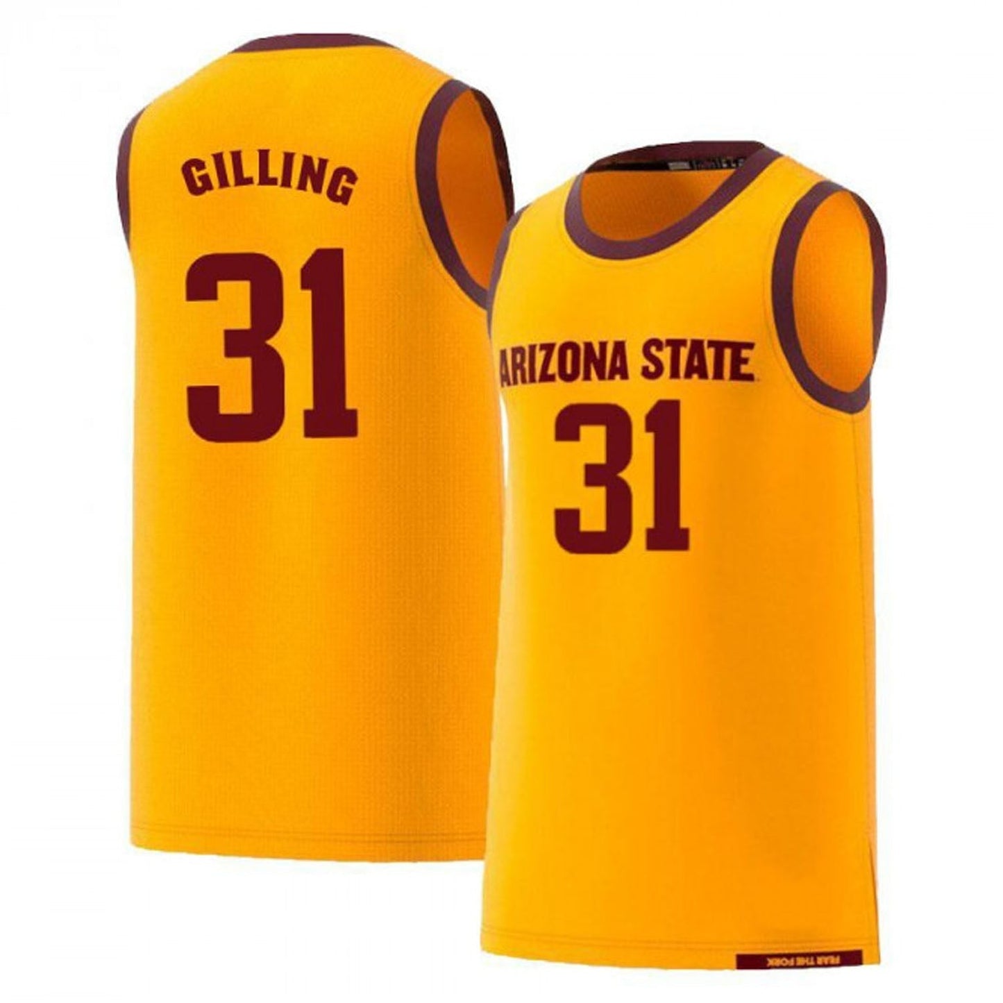 NCAAB Jonathan Gilling Arizona State Sun Devils 31 Jersey