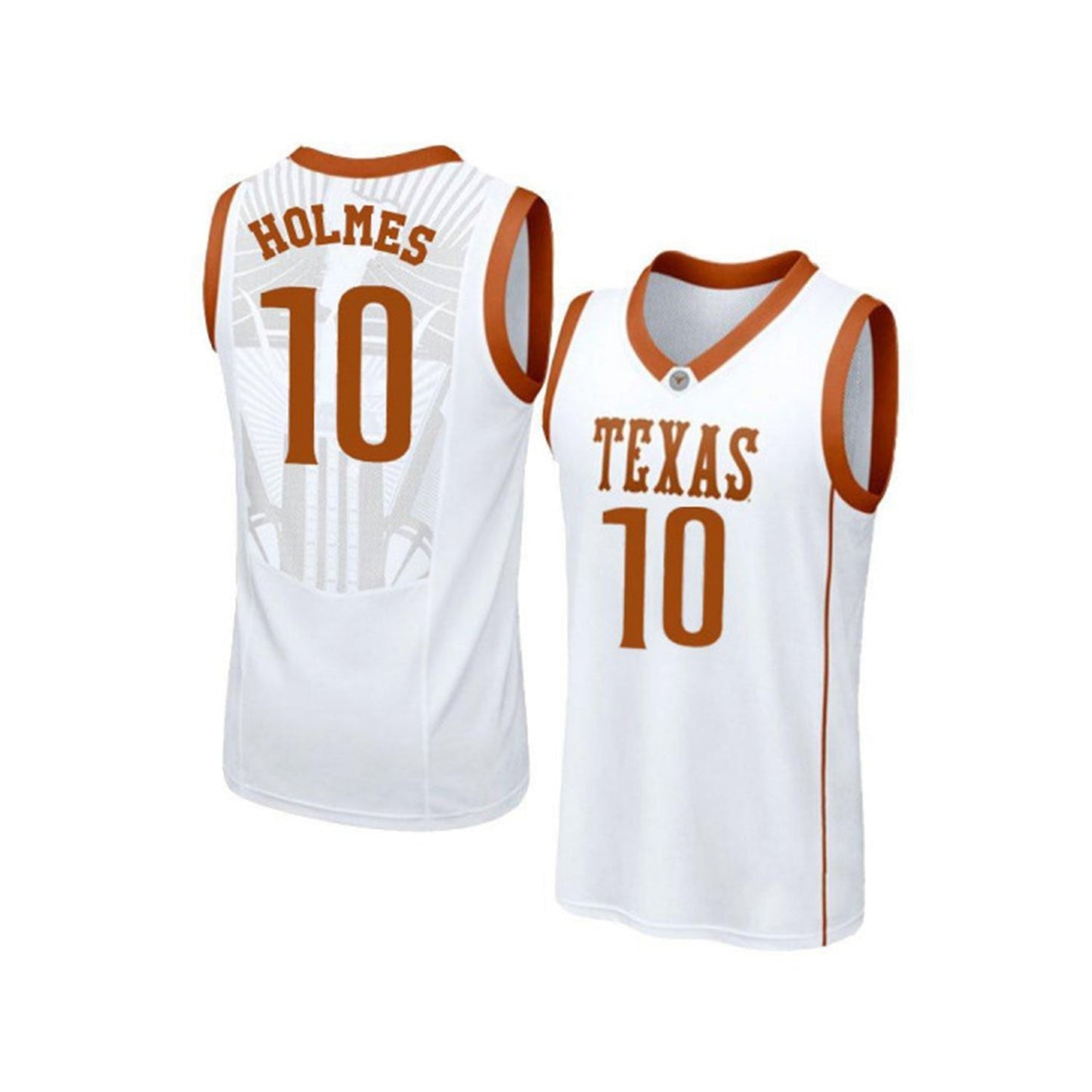 NCAAB Jonathan Holmes Texas Longhorns 10 Jersey
