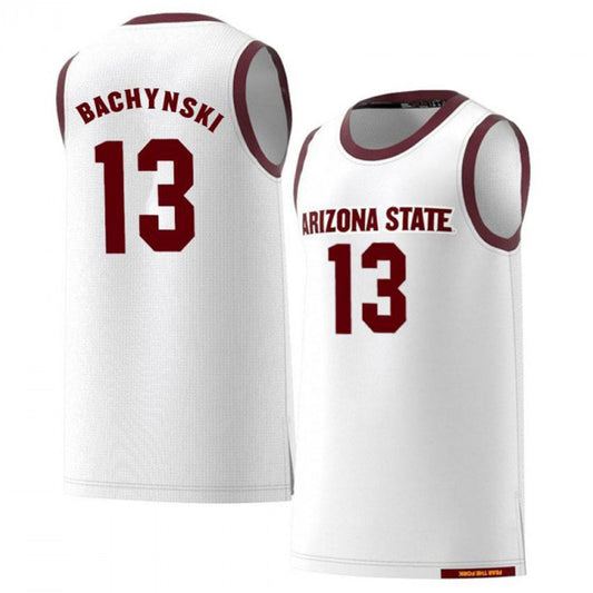 NCAAB Jordan Bachynski Arizona State Sun Devils 13 Jersey