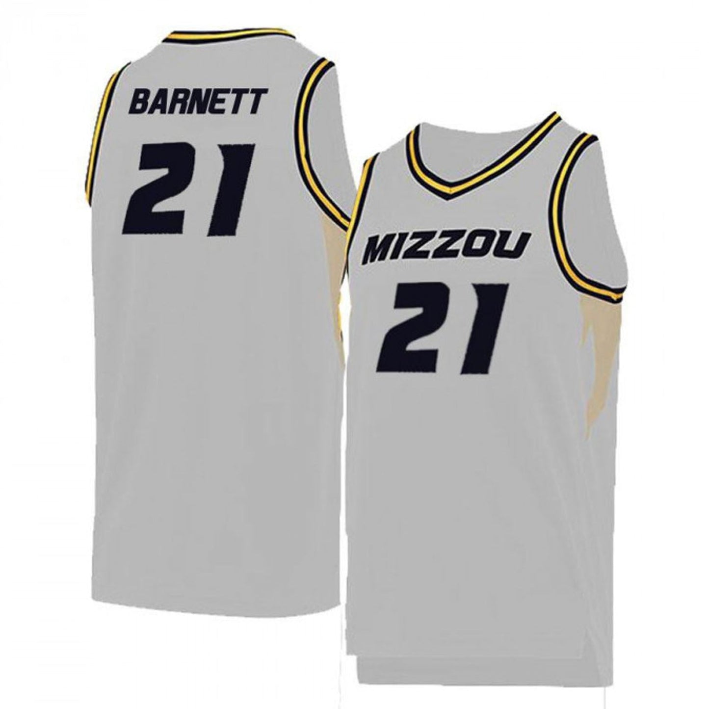NCAAB Jordan Barnett Missouri Tigers 21 Jersey
