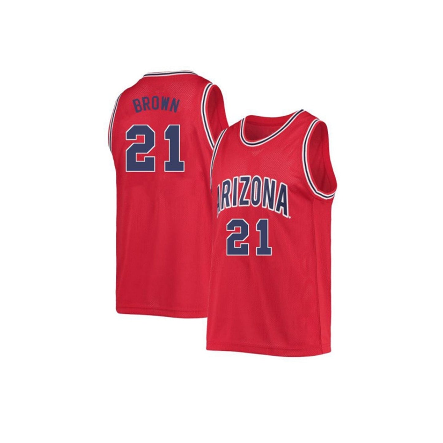 NCAAB Jordan Brown Arizona Wildcats 21 Jersey