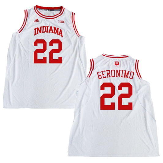 NCAAB Jordan Geronimo Indiana Hoosiers 22 Jersey