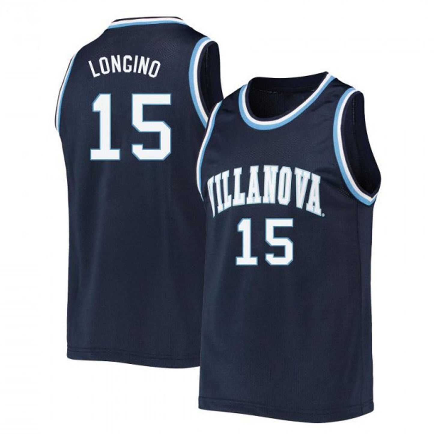 NCAAB Jordan Longino Villanova Wildcats 15 Jersey