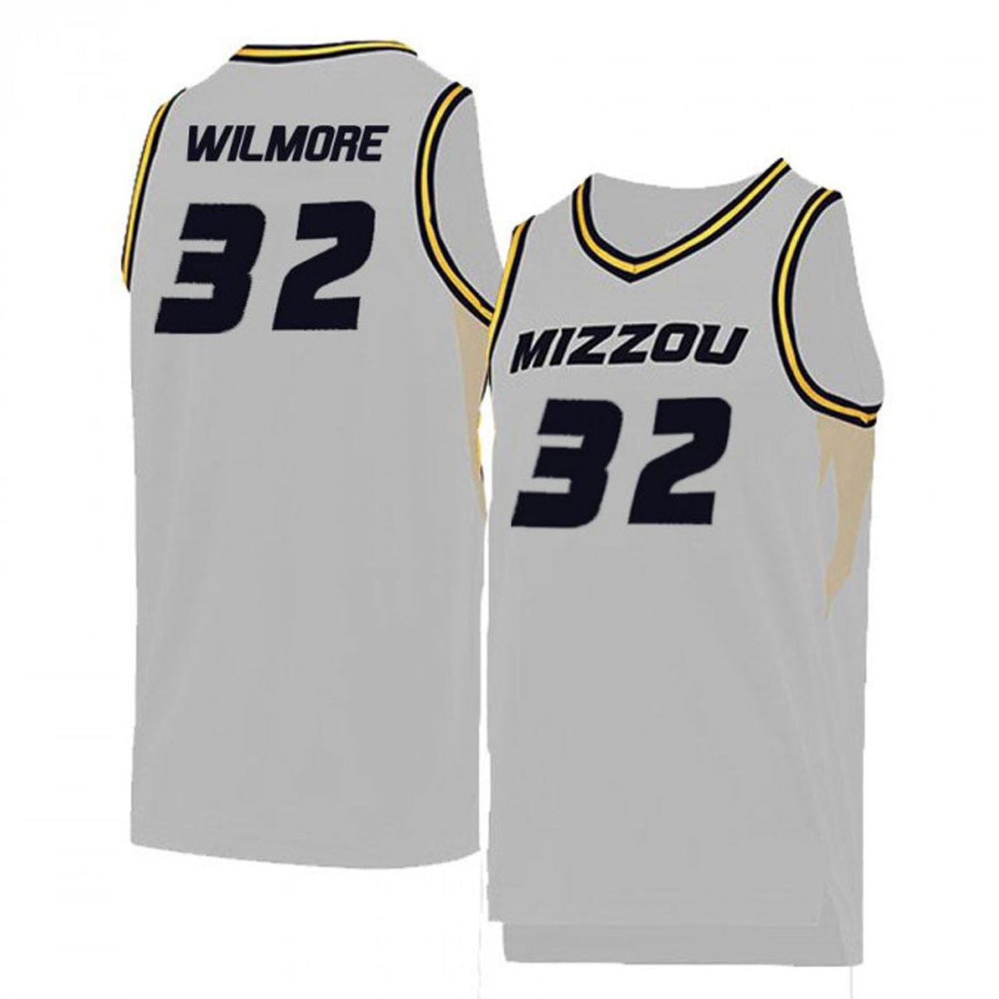 NCAAB Jordan Wilmore Missouri Tigers 32 Jersey