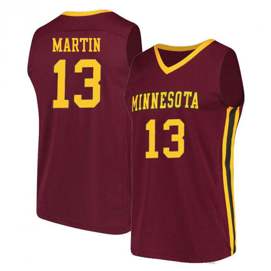 NCAAB Josh Martin Minnesota Golden Gophers 13 Jersey