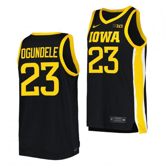 NCAAB Josh Ogundele Iowa Hawkeyes 23 Jersey