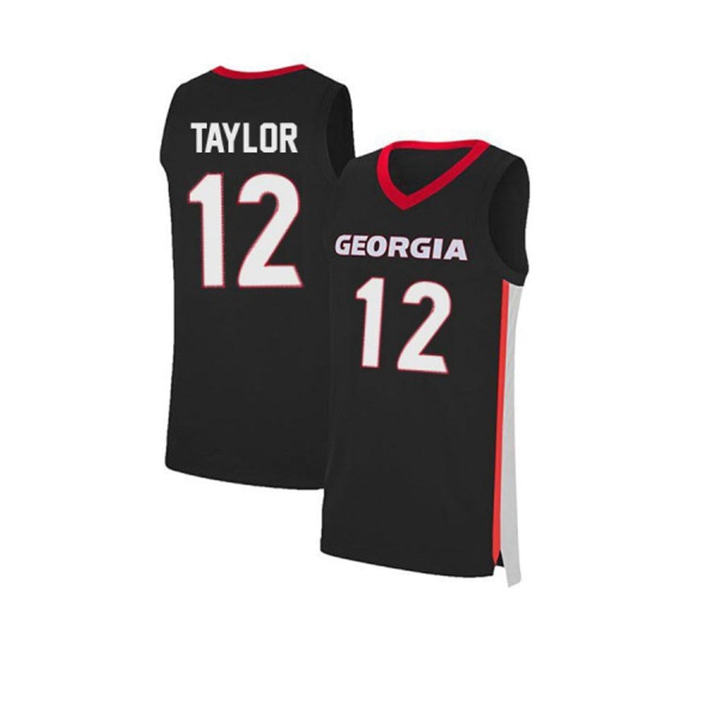 NCAAB Josh Taylor Georgia Bulldogs 12 Jersey