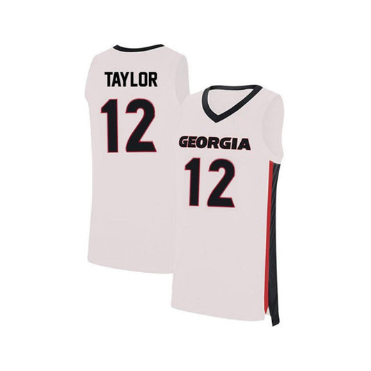NCAAB Josh Taylor Georgia Bulldogs 12 Jersey