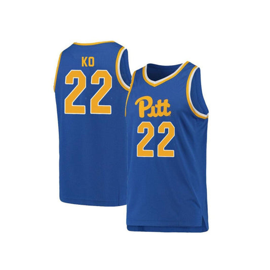 NCAAB Joshua Ko Pittsburgh Panthers 22 Jersey