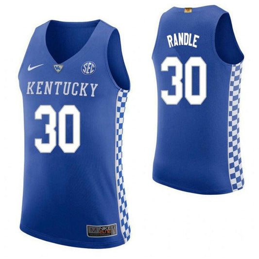 NCAAB Julius Randle Kentucky Wildcats 30 Jersey
