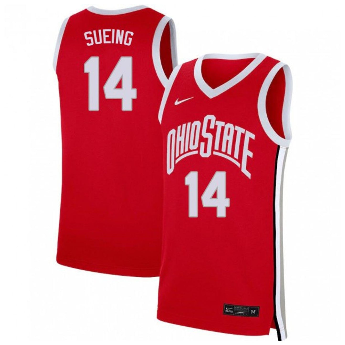 NCAAB Justice Sueing Ohio State Buckeyes 14 Jersey