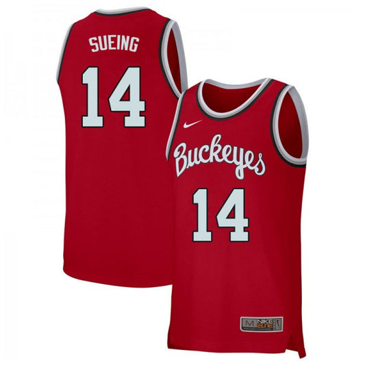 NCAAB Justice Sueing Ohio State Buckeyes 14 Jersey