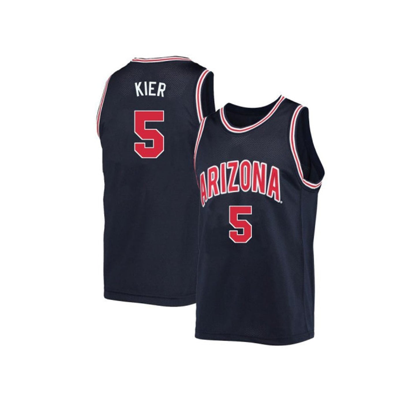 NCAAB Justin Kier Arizona Wildcats 5 Jersey
