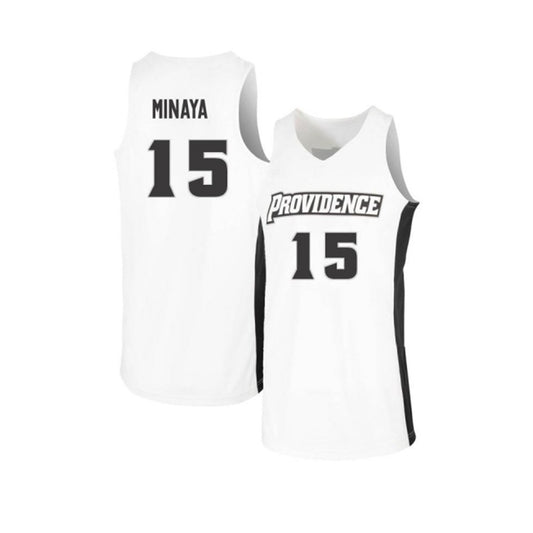 NCAAB Justin Minaya Providence Friars 15 Jersey