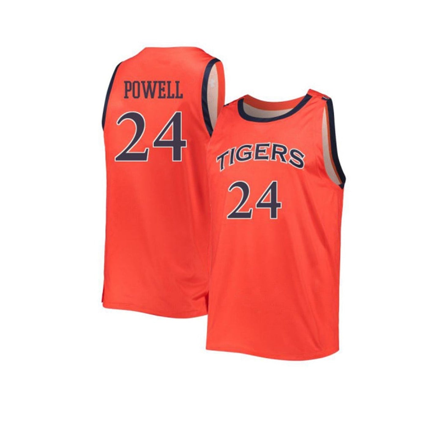 NCAAB Justin Powell Auburn Tigers 24 Jersey