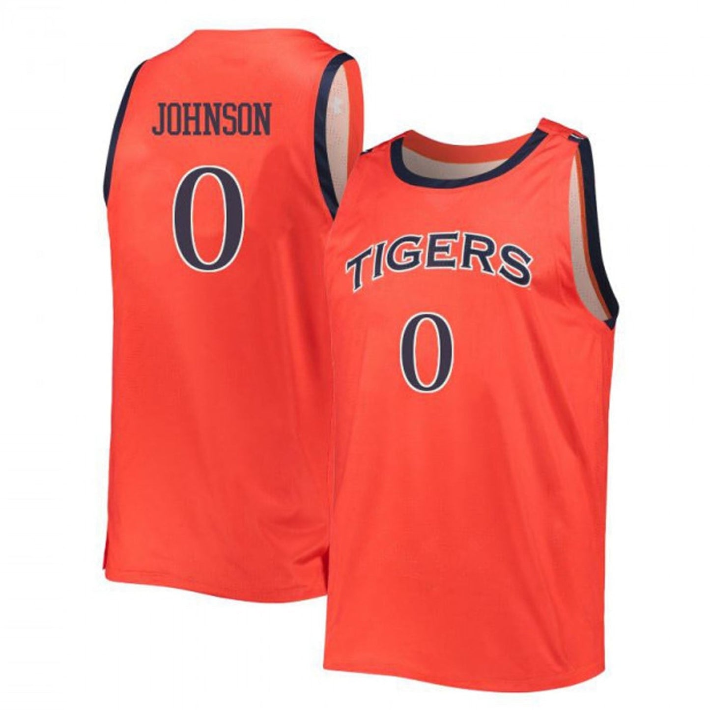 NCAAB K.D. Johnson Auburn Tigers 0 Jersey