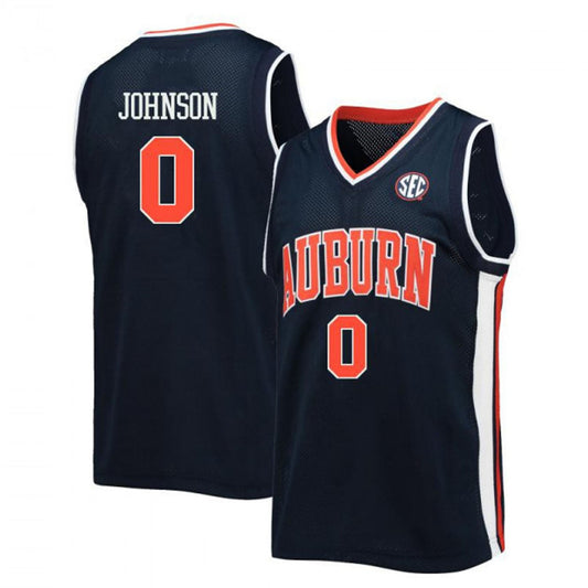 NCAAB K.D. Johnson Auburn Tigers 0 Jersey