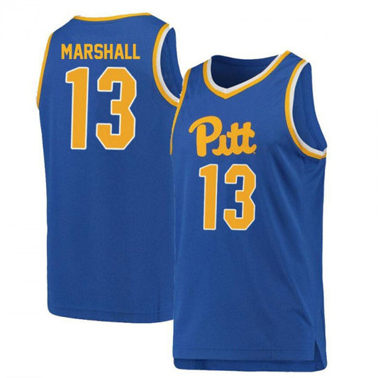 NCAAB KJ Marshall Pittsburgh Panthers 13 Jersey