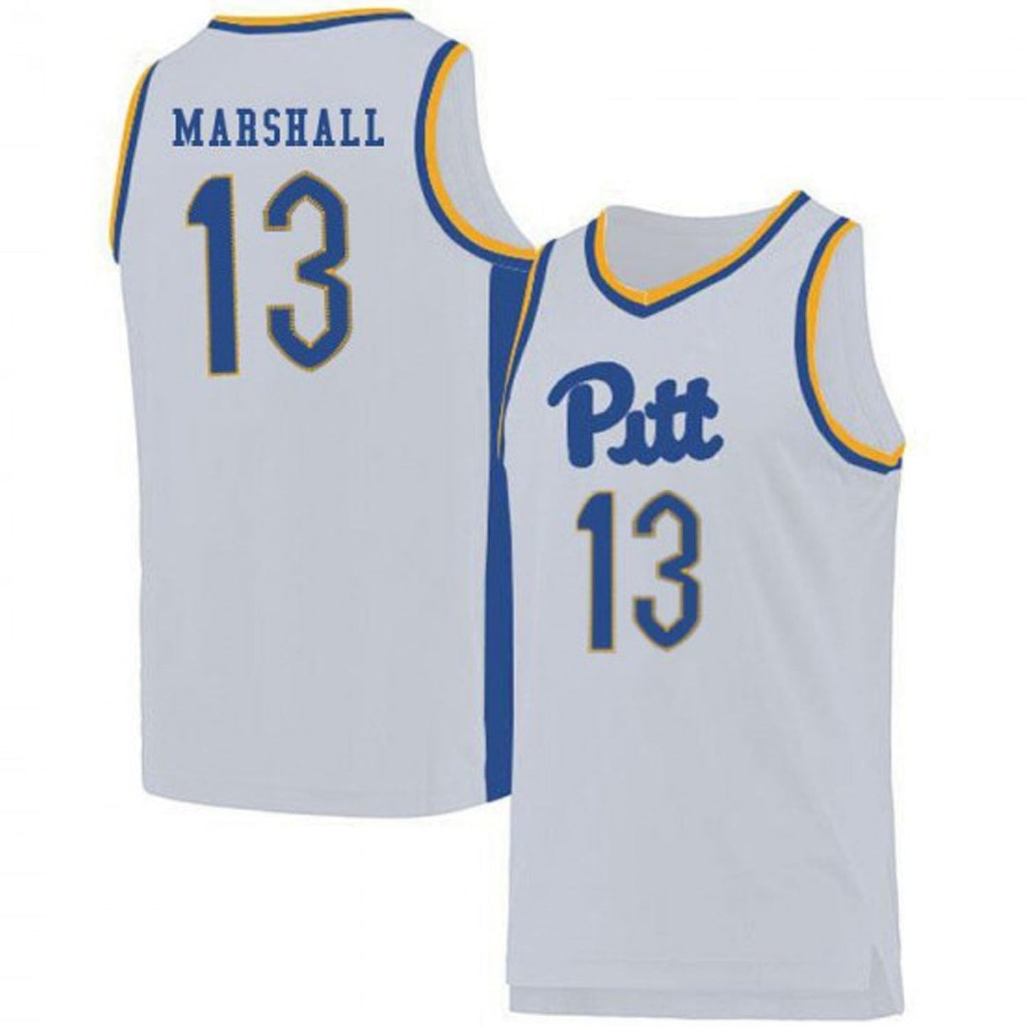 NCAAB KJ Marshall Pittsburgh Panthers 13 Jersey