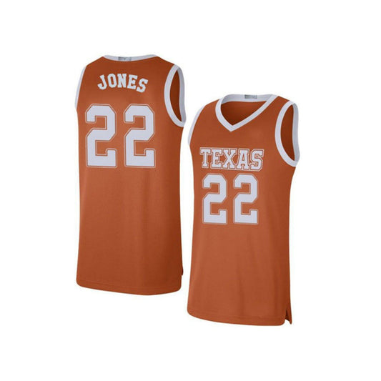 NCAAB Kai Jones Texas Longhorns 22 Jersey