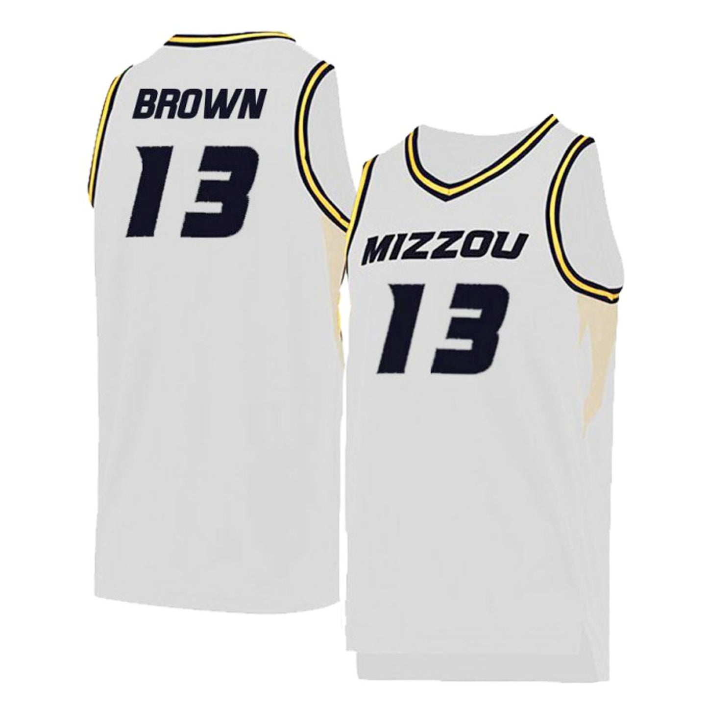 NCAAB Kaleb Brown Missouri Tigers 13 Jersey