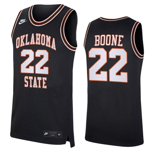 NCAAB Kalib Boone OSU Cowboys 22 Jersey