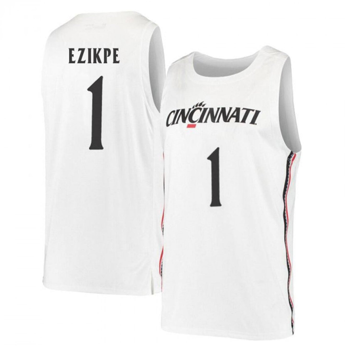 NCAAB Kalu Ezikpe Cincinnati Bearcats 1 Jersey