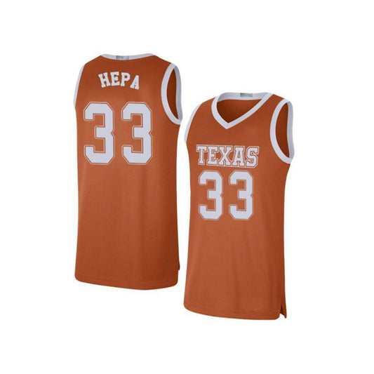 NCAAB Kamaka Hepa Texas Longhorns 33 Jersey
