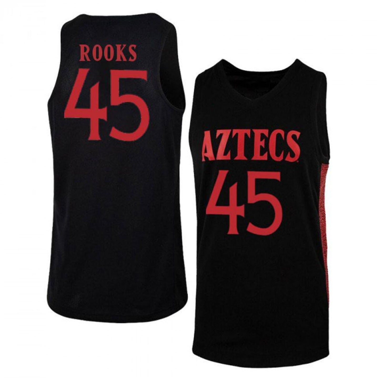 NCAAB Kameron Rooks San Diego State Aztecs 45 Jersey