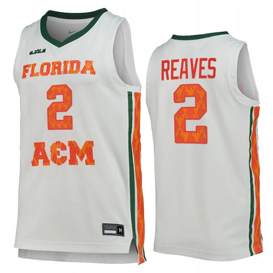 NCAAB Kamron Reaves FAMU Rattlers 2 Jersey