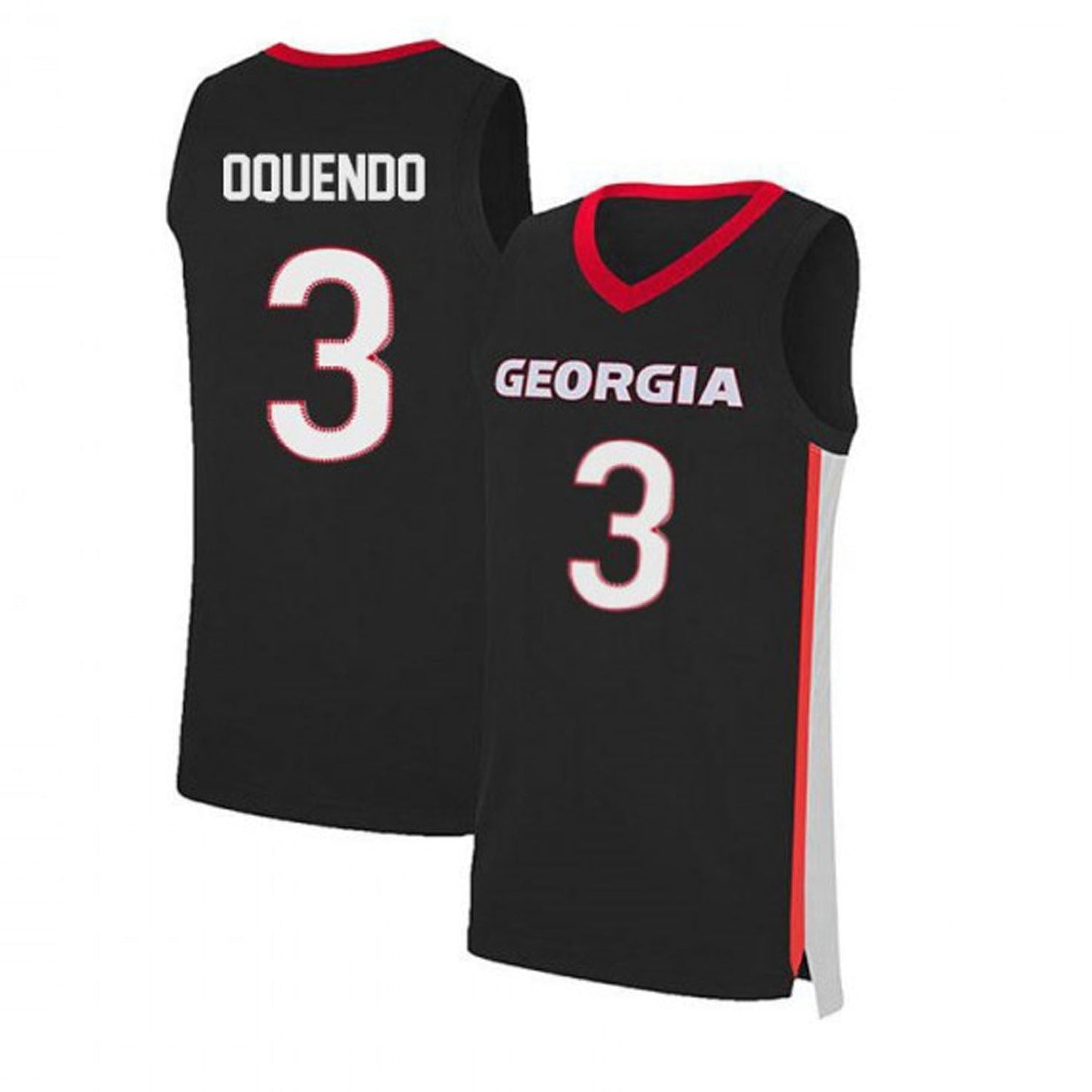 NCAAB Kario Oquendo Georgia Bulldogs 3 Jersey