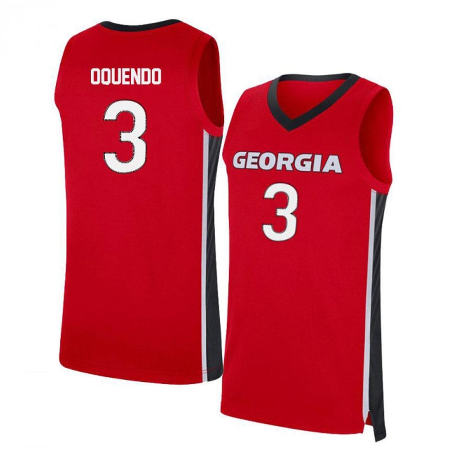 NCAAB Kario Oquendo Georgia Bulldogs 3 Jersey