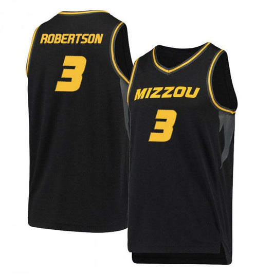 NCAAB Kassius Robertson Missouri Tigers 3 Jersey